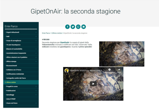 © Quelle / Screenshot PARCO NAZIONALE GRAN PARADISO C.F. 80002210070 - P. IVA 03613870017 Bild zum Eintrag (1020276-160)