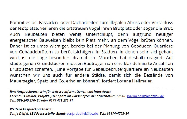 Copyright AiF Landesbund für Vogelschutz e.V. Bild zum Eintrag (99539-160)