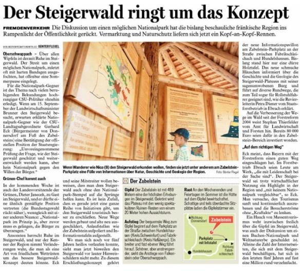Copyright AiS / Fränkischer Tag / Franken / S3 / 29/30 August 2009/ Autor Günter Flegel Bild zum Eintrag (27816-160)