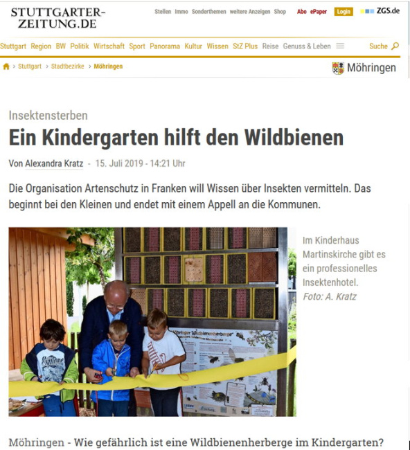 © Stuttgarter Zeitung Verlagsgesellschaft mbH Bild zum Eintrag (1009315-160)