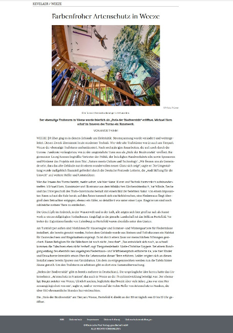 © Rheinische Post - Geldern, Do. Okt. 07, 2021, Seite 19 Bild zum Eintrag (1057870-160)