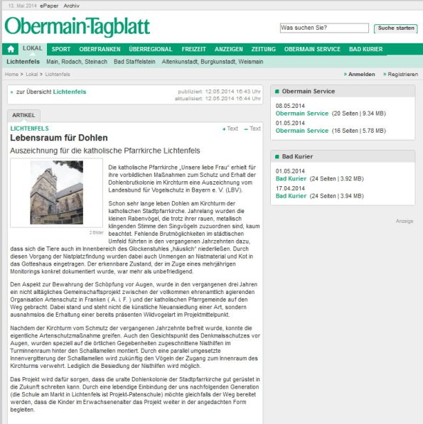 Copyright AiS Obermain-Tagblatt Bild zum Eintrag (66183-160)